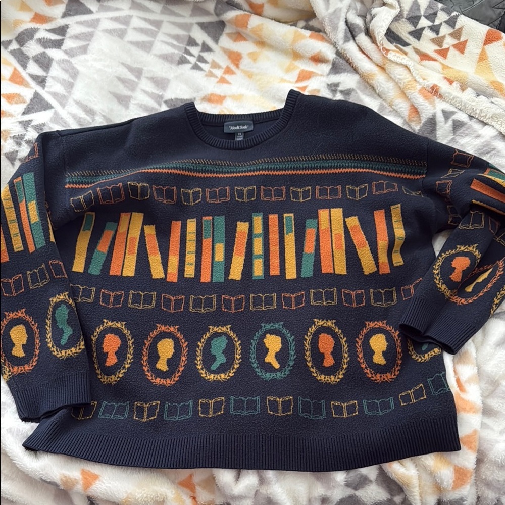 ModCloth book love sweater
